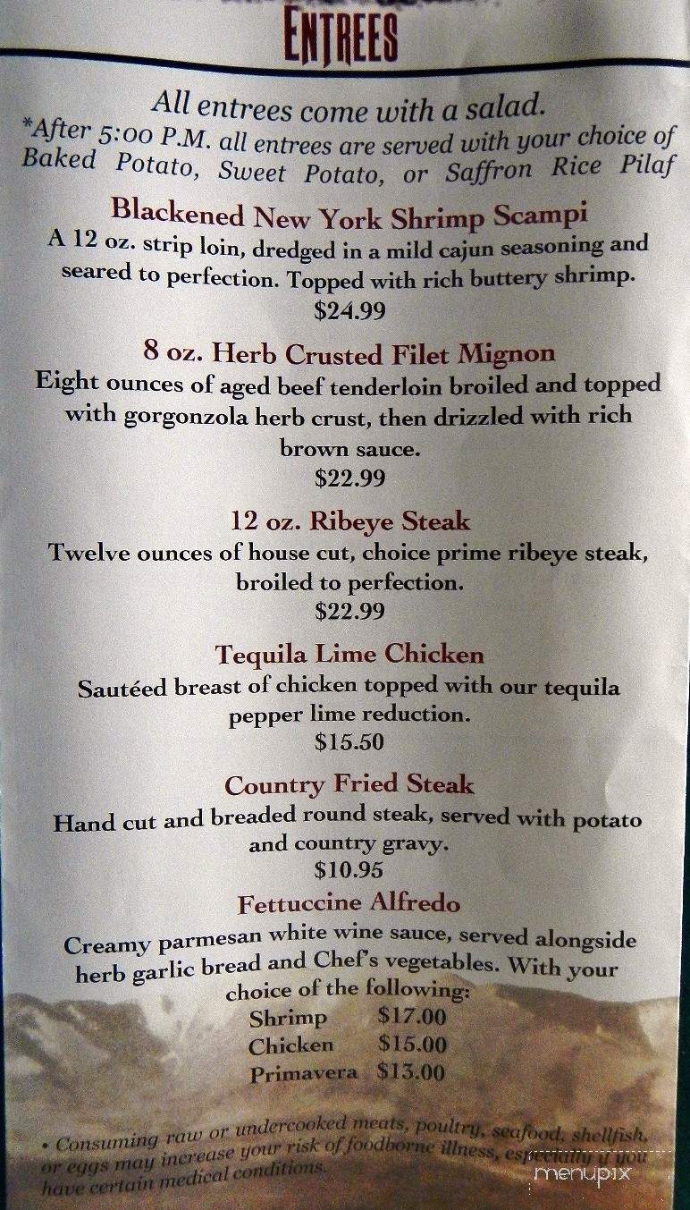 State Line Bar & Grill - Dove Creek, CO menu_pic