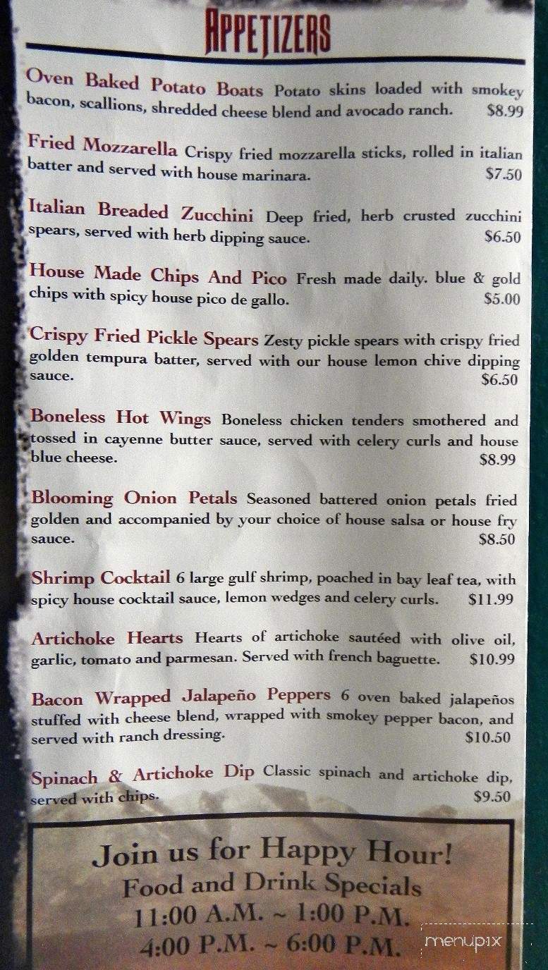 State Line Bar & Grill - Dove Creek, CO menu_pic