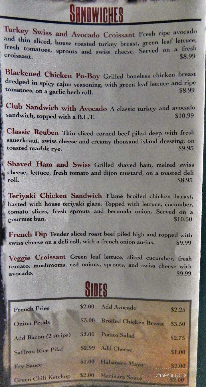 State Line Bar & Grill - Dove Creek, CO menu_pic