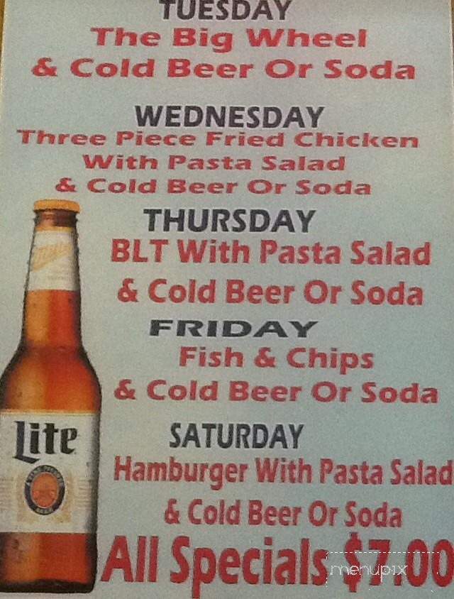 Stingers - Blackfoot, ID menu_pic