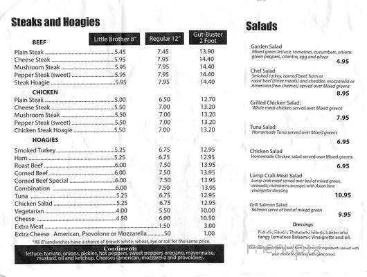 T.O.P.S - Wichita, KS menu_pic