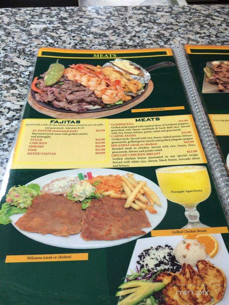 Tacos Junior - Denver, CO menu_pic