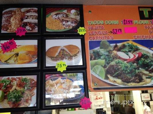 Taqueria Guadalupe - Carrollton, TX menu_pic