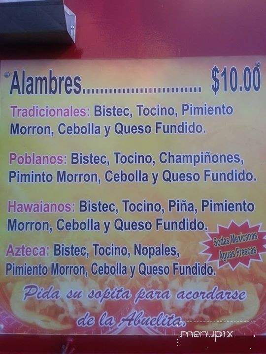 Taqueria Los Habaneros - Houston, TX menu_pic