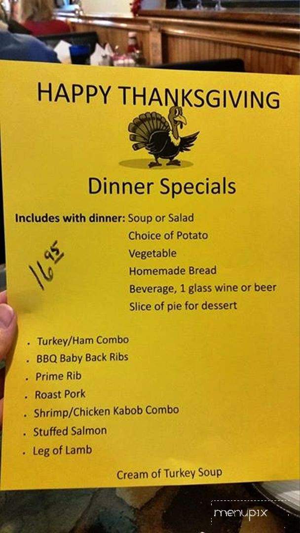 Tarpon Bar & Grill - Tarpon Springs, FL menu_pic