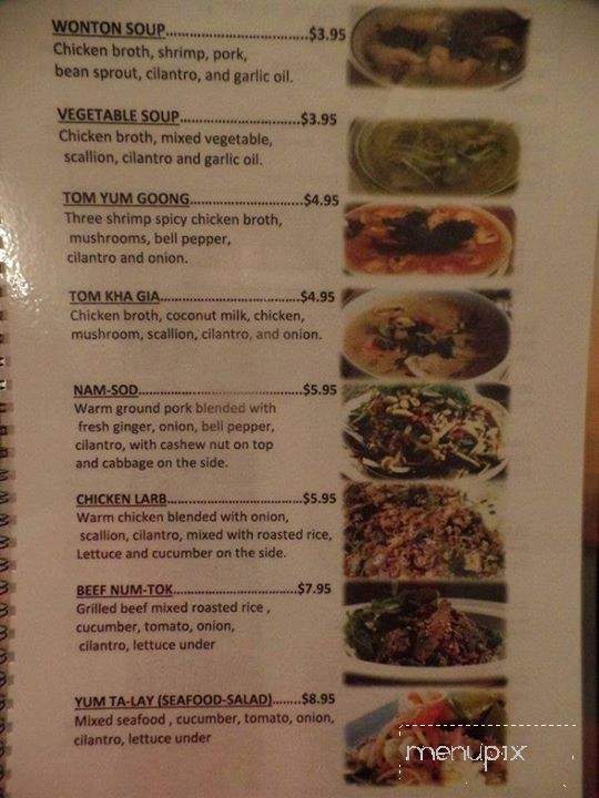 T'Asia Sushi & Thai - Pinellas Park, FL menu_pic