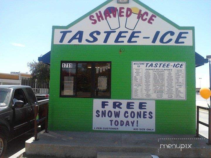 Tastee-Ice Snow Cones - Grand Prairie, TX menu_pic