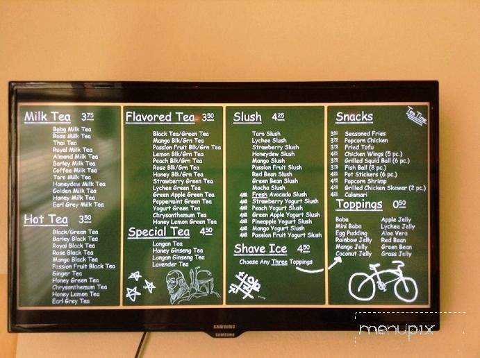 Tea Time - Temecula, CA menu_pic