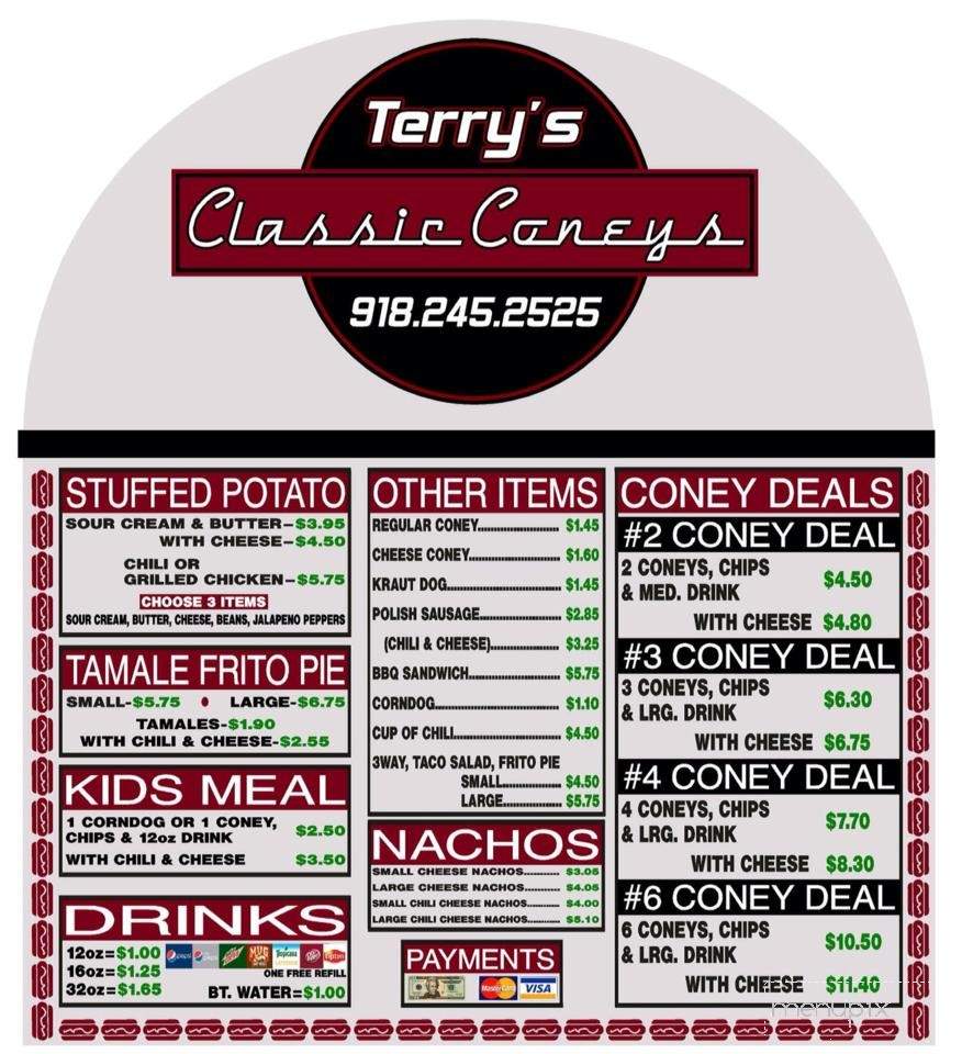 /380268517/Terrys-Classic-Coneys-Sand-Springs-OK - Sand Springs, OK