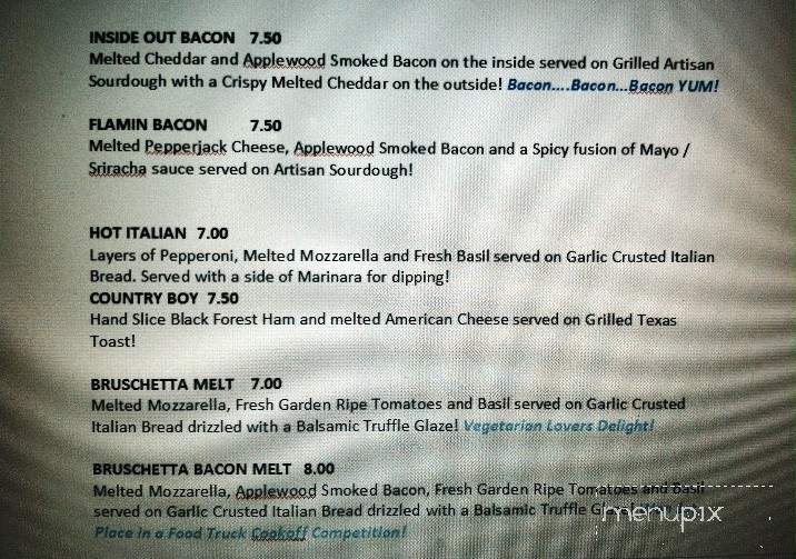 The Cheese Shack - St Louis, MO menu_pic