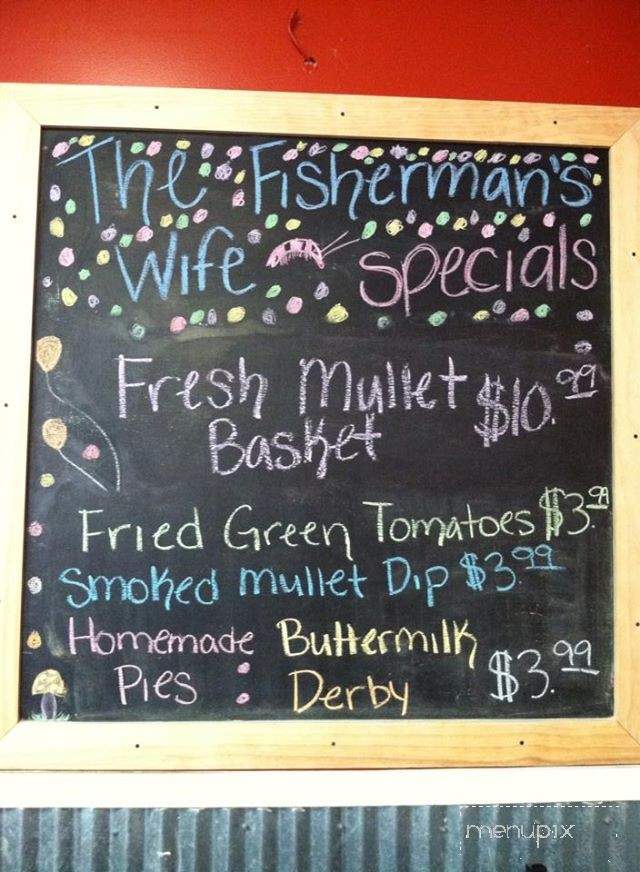 The Fisherman's Wife - Tallahassee, FL menu_pic