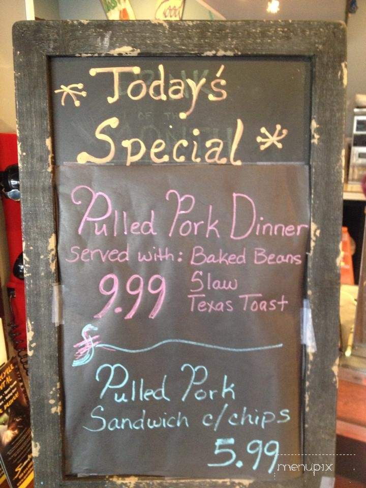 The Hub - Robbinsville, NC menu_pic