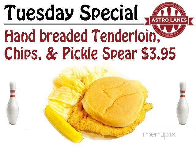The Loft Bar & Grill - Wapakoneta, OH menu_pic