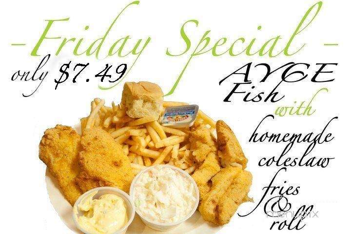 The Loft Bar & Grill - Wapakoneta, OH menu_pic