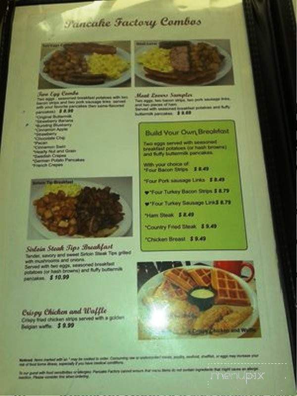 The Pancake Factory - Gardena, CA menu_pic