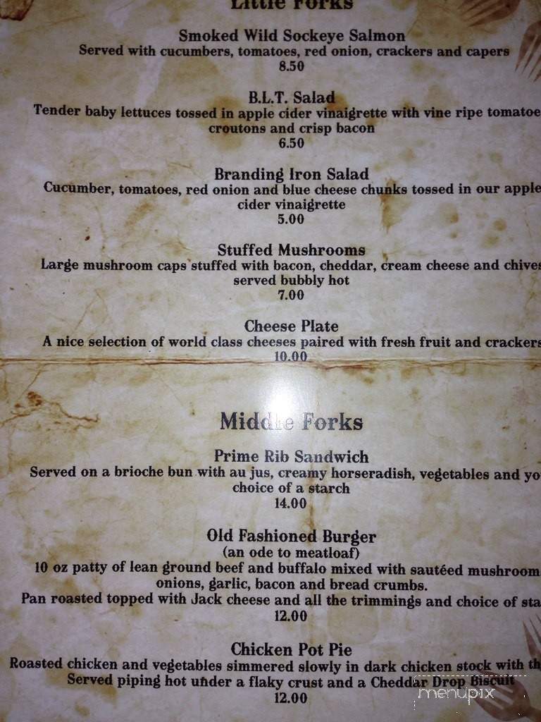 The Spur Tavern & Kitchen - Bigfork, MT menu_pic