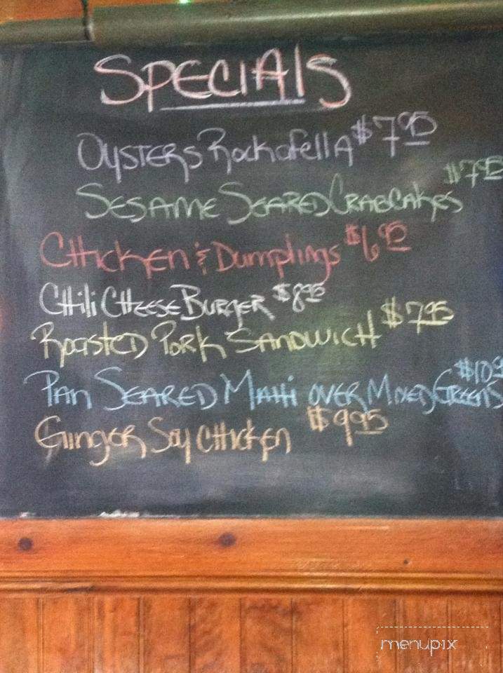 Thumper's - Nags Head, NC menu_pic