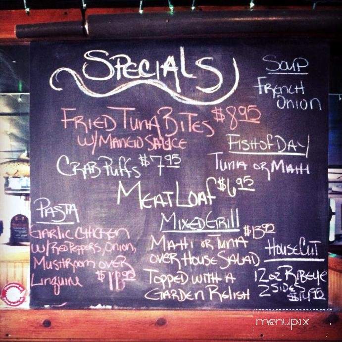 Thumper's - Nags Head, NC menu_pic
