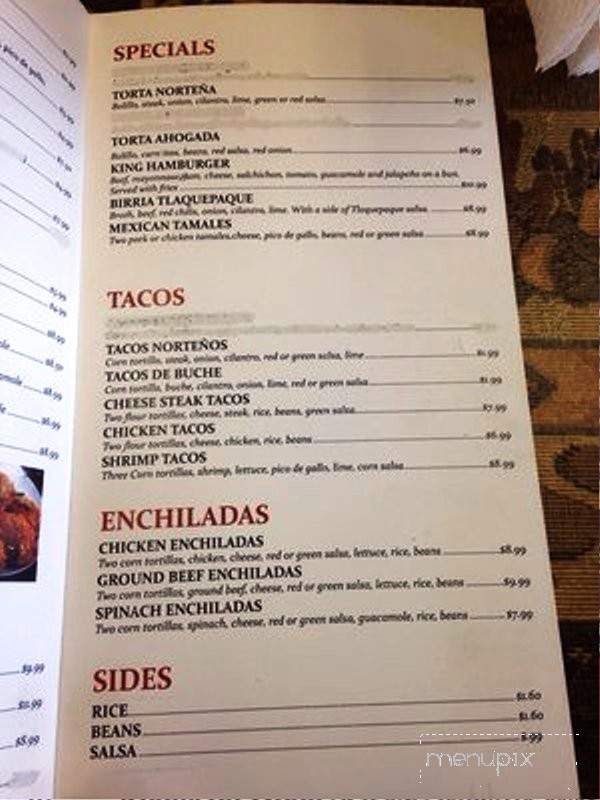 Tlaquepaque - Colorado Springs, CO menu_pic