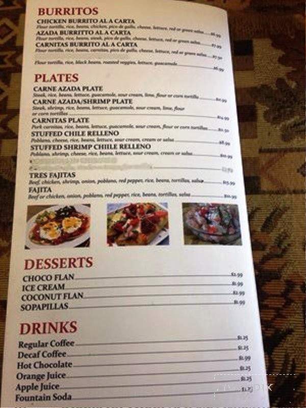 Tlaquepaque - Colorado Springs, CO menu_pic