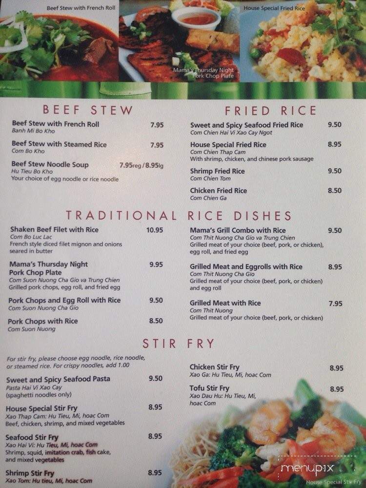 Top Noodle 2 - Costa Mesa, CA menu_pic
