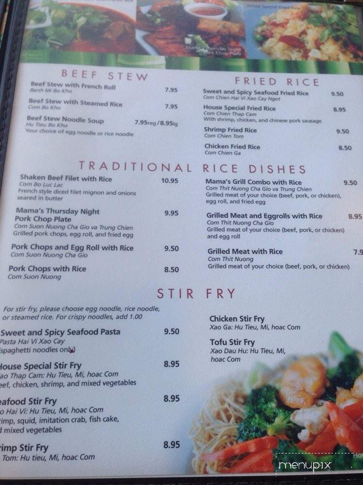 Top Noodle 2 - Costa Mesa, CA menu_pic