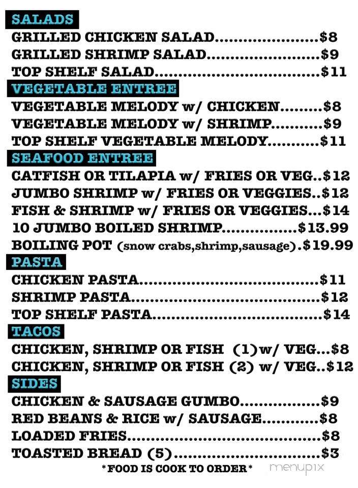 /380266629/Top-Shelf-Bar-and-Grill-Menu-Houston-TX - Houston, TX