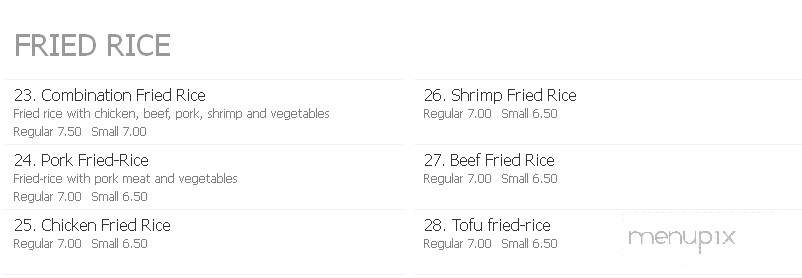 Top Vietnamese Noodles - Austin, MN menu_pic