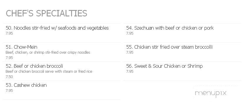 Top Vietnamese Noodles - Austin, MN menu_pic
