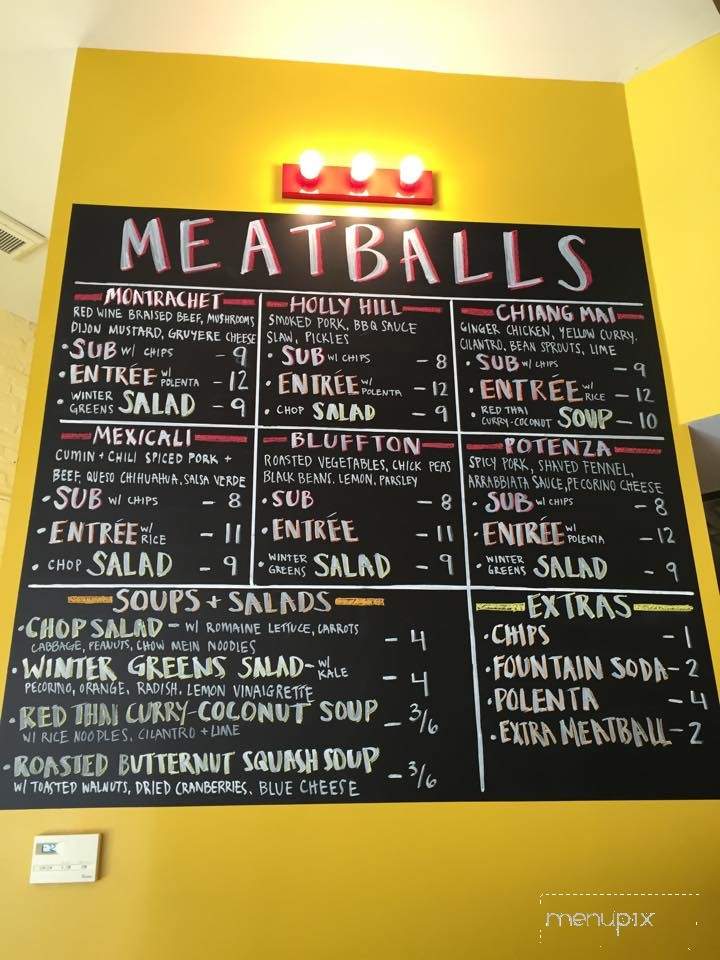 Trans Am Meatballs & Records - Findlay, OH menu_pic