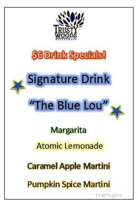 Trusty Woods - Fort Recovery, OH menu_pic