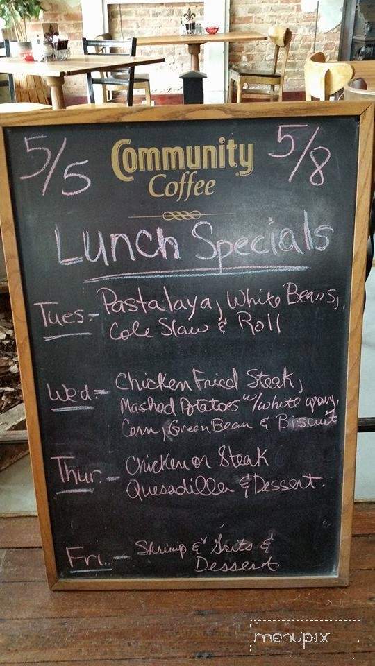 Vintage Cafe - Woodville, MS menu_pic