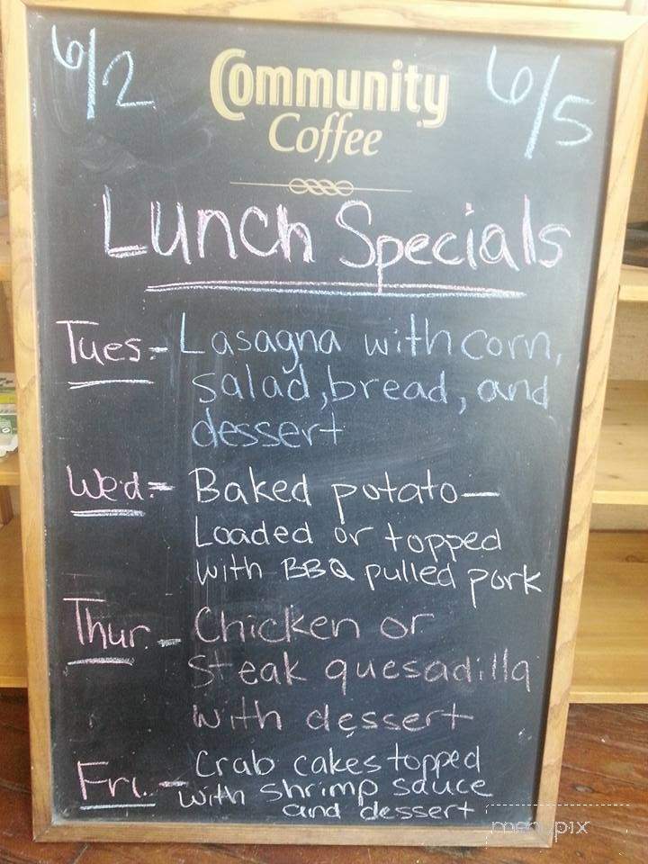 Vintage Cafe - Woodville, MS menu_pic