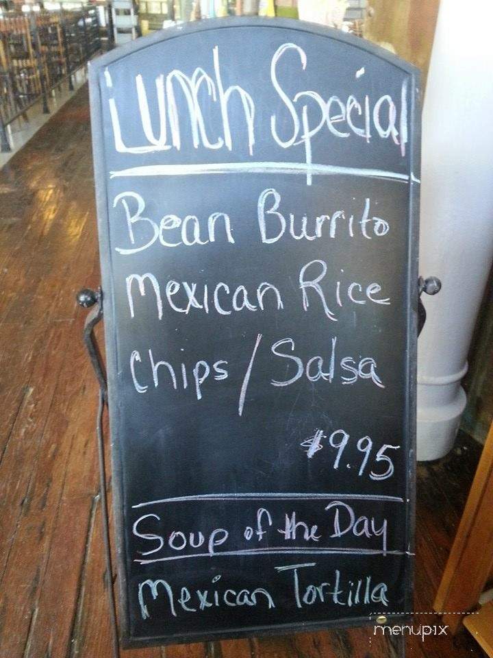 Vintage Cafe - Woodville, MS menu_pic