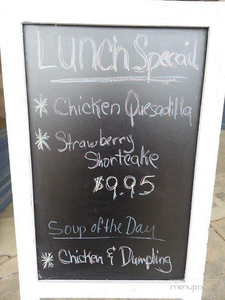 Vintage Cafe - Woodville, MS menu_pic
