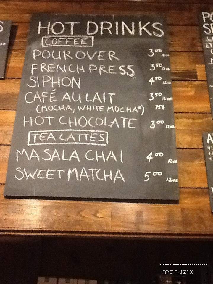 Vinyl Press - Panama City, FL menu_pic