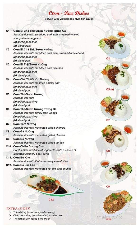 Vn Pho - Montgomery, AL menu_pic