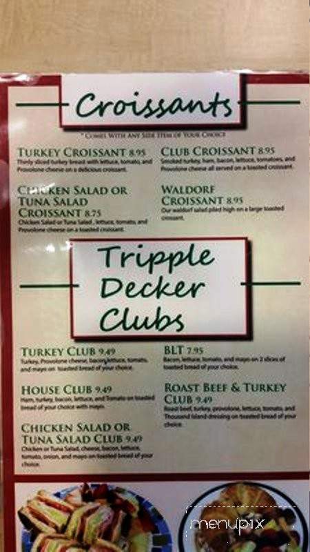 Wade Park Cafe - Raleigh, NC menu_pic