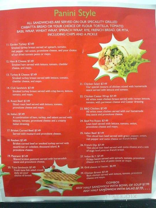 Zesty Gyros - Grand Rapids, MI menu_pic