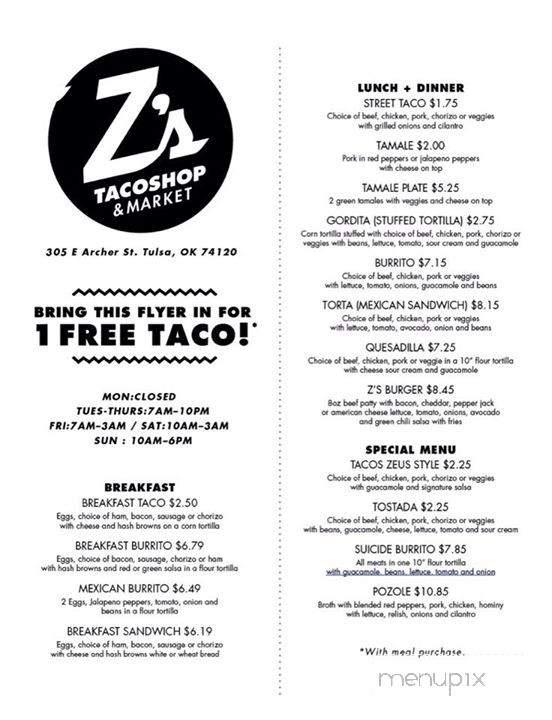 /380277758/Zs-Tacoshop-and-Market-Tulsa-OK - Tulsa, OK