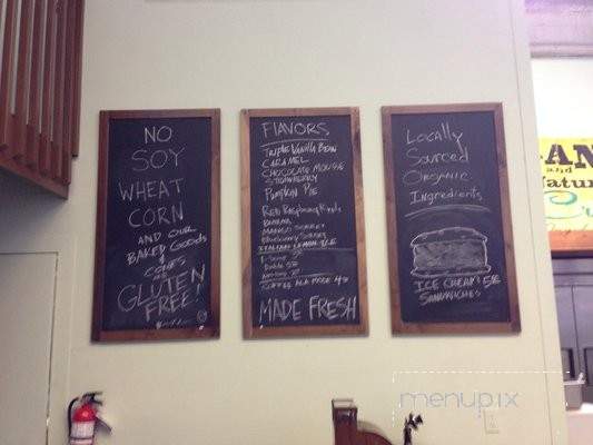 Kai Lee Creamery - Pacific Grove, CA menu_pic