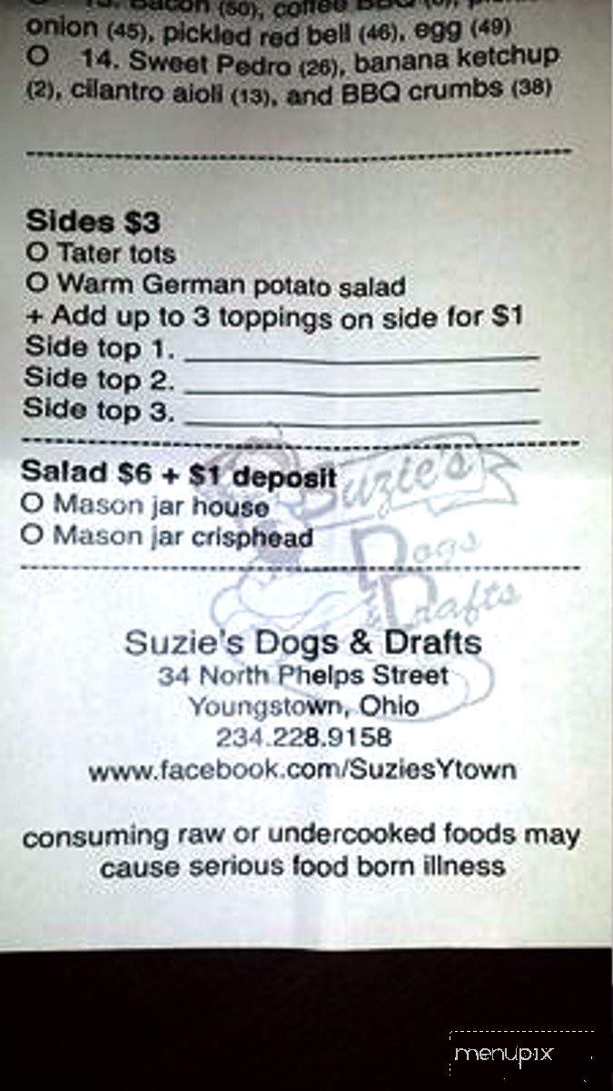 /380229492/Suzies-Dogs-and-Drafts-Youngstown-OH - Youngstown, OH
