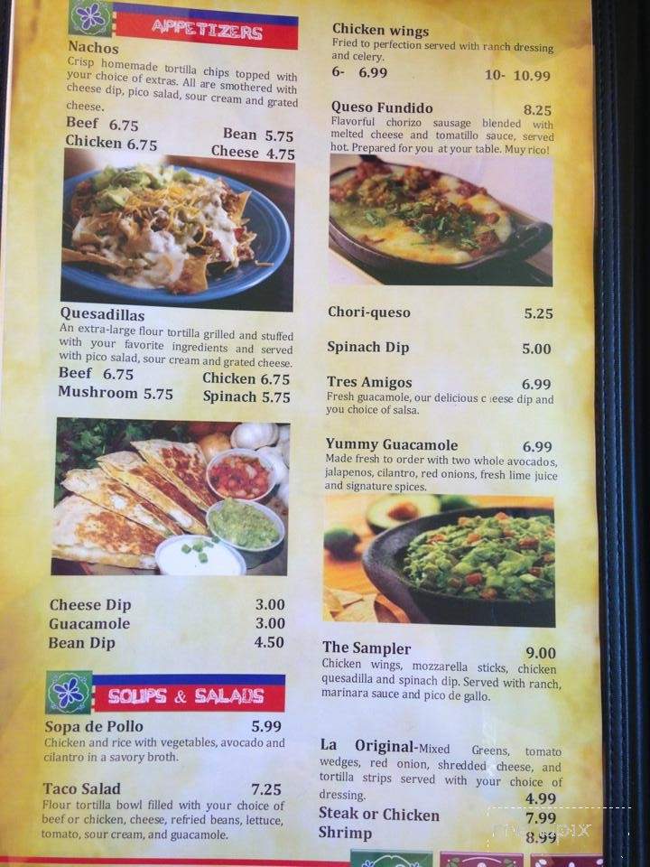 Casa Don Lupe - Greensboro, NC menu_pic