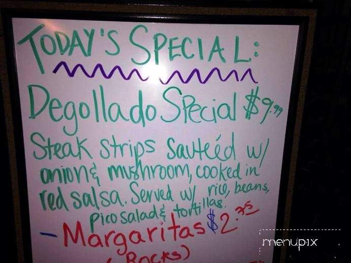 Casa Don Lupe - Greensboro, NC menu_pic
