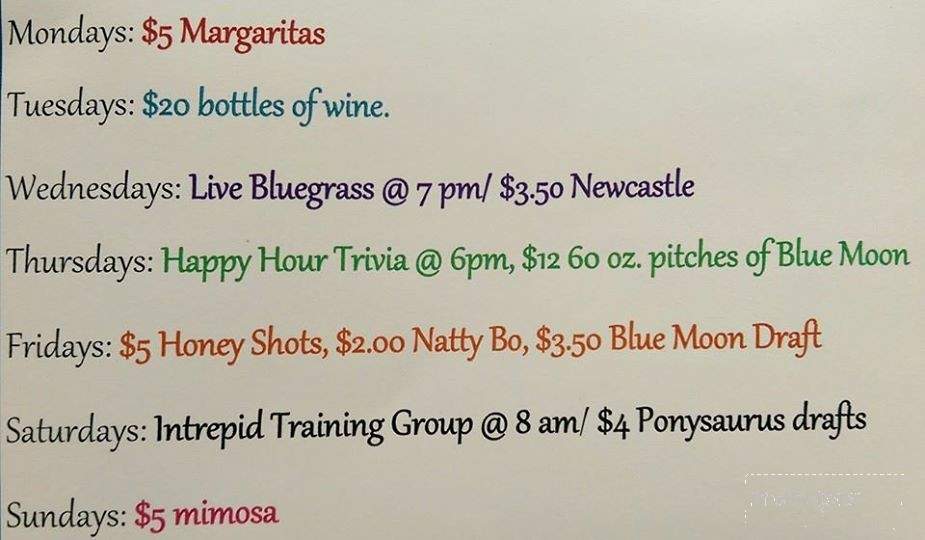 Intrepid Life - Durham, NC menu_pic
