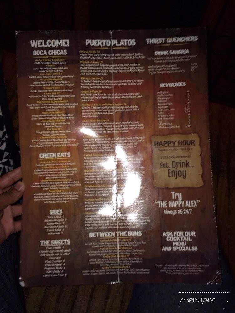 Alex Steak House 184 - New York, NY menu_pic