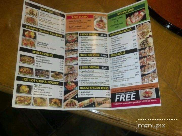 Flying Fish Sushi - Auburn, WA menu_pic