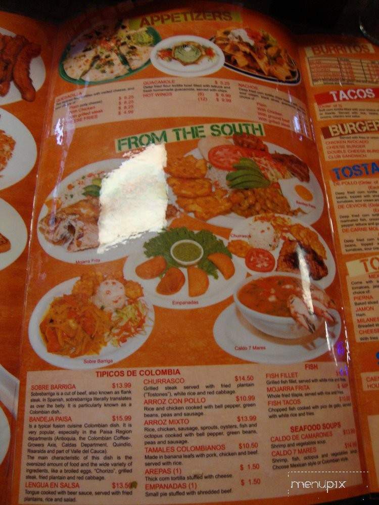La Cocina de Paula - Denver, CO menu_pic
