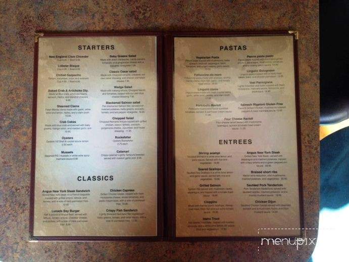 PV Grill - Palos Verdes Estates, CA menu_pic