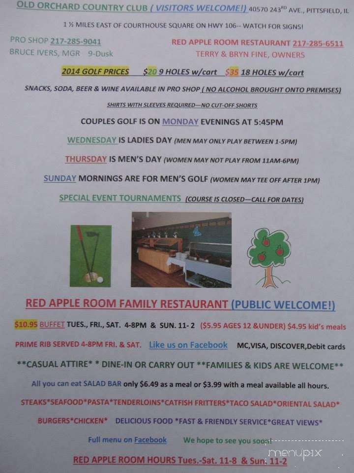 /380224998/Red-Apple-Room-Restaurant-Pittsfield-IL - Pittsfield, IL
